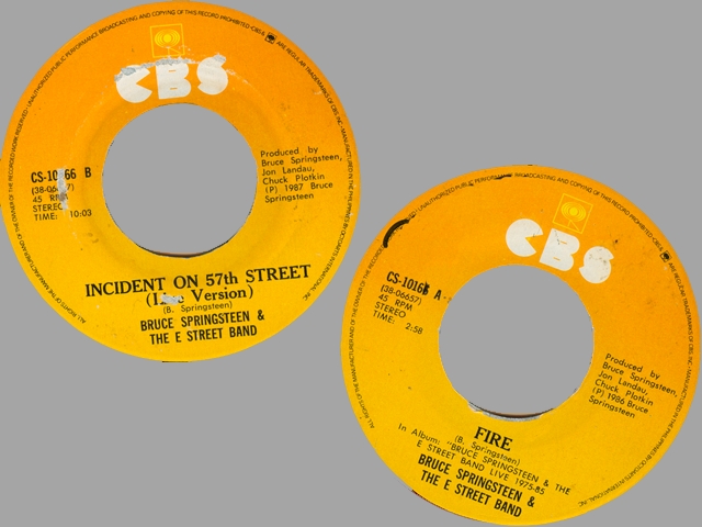 Bruce Springsteen - FIRE / INCIDENT ON 57TH STREET